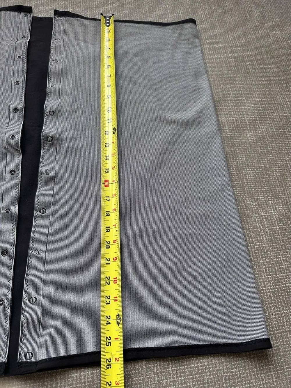 Lululemon Vinyasa Scarf Modal Heathered True Navy Reversible Snap Wrap